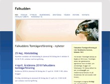 Tablet Screenshot of falkudde.n.nu